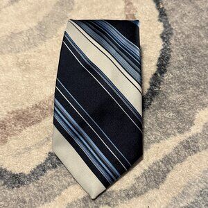 Doby's Men's Blue with Stripes Tie